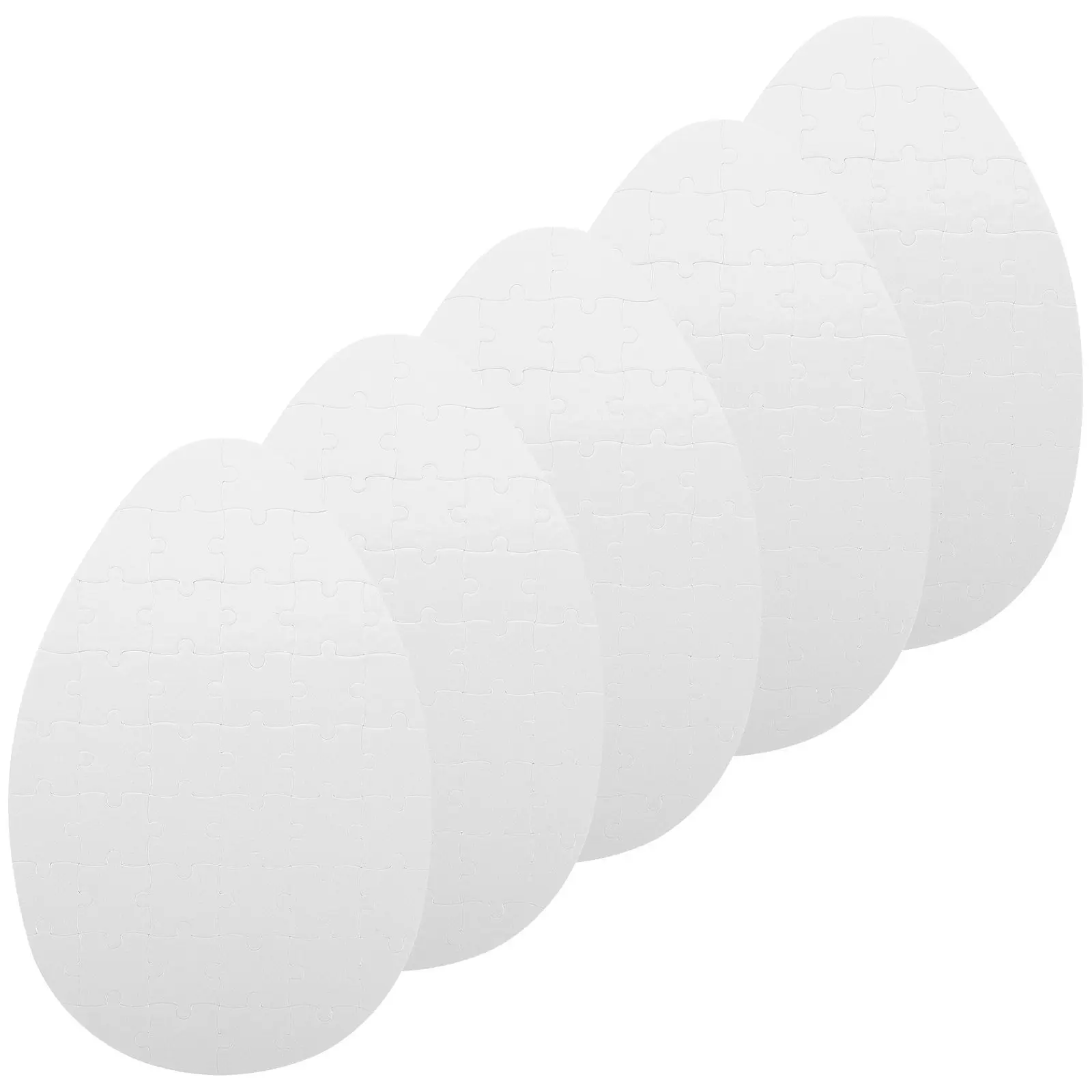 

Набор из 5 заготовок для сублимации в форме яйца: пазлы для самостоятельного изготовления, бумага для термопереноса, развивающие игрушки для детей