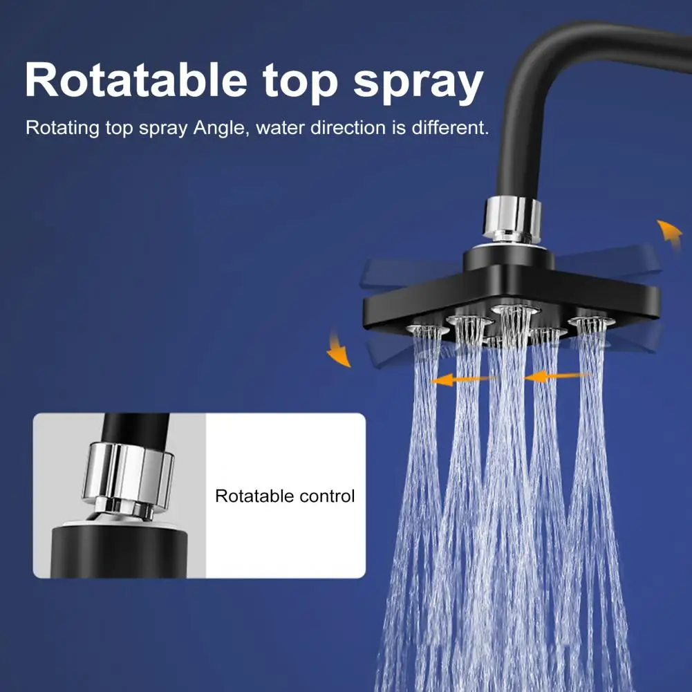 

Спрей для душа низкого давления. Роскошная насадка для тропического душа с усилением высокого давления для современной ванной комнаты. Высокая производительность для низкого давления.