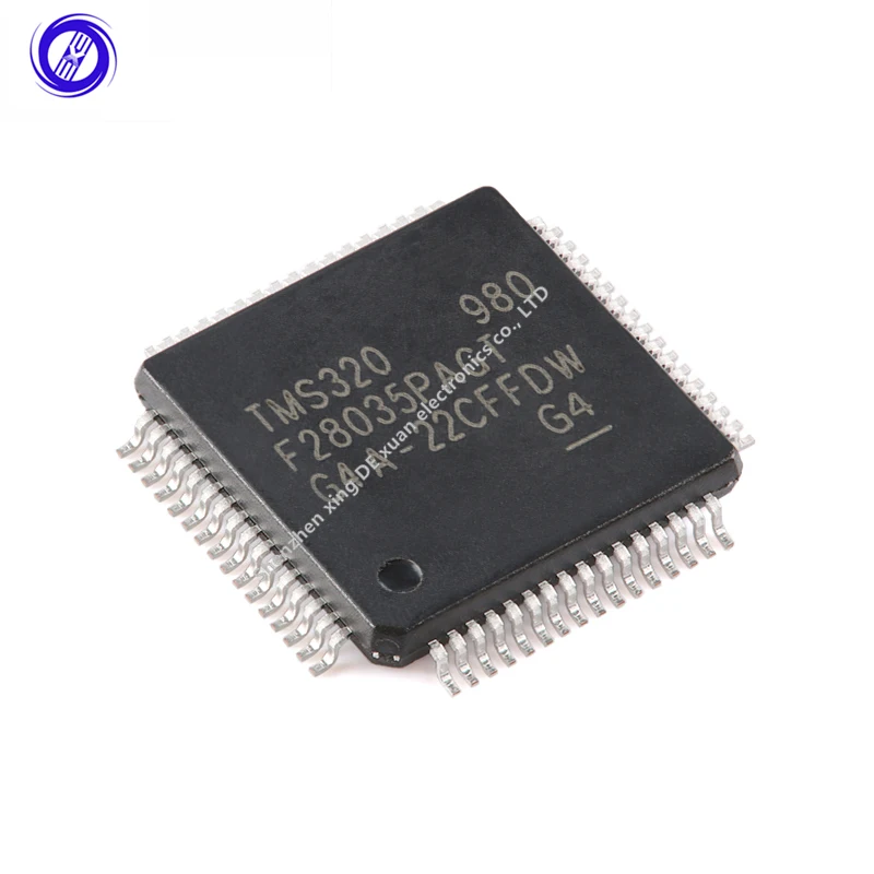 Microcontrôleur 32 bits d'origine TMS320F28035PAGT TQFP-64 C2000-MCU