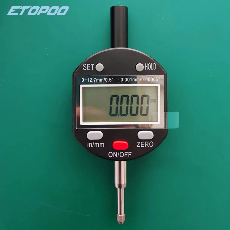 

High-precision 5keys digital dial indicator dial indicator 0.001/0.01mm indicator table 0-12.7mm digital calibration meter