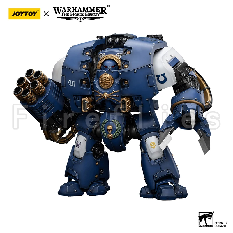 [Pre-Order]1/18 JOYTOY Action Figure The Horus Heresy Ultramarines Leviathan Dreadnought with Cyclonic Melta Lance And Siege Cla