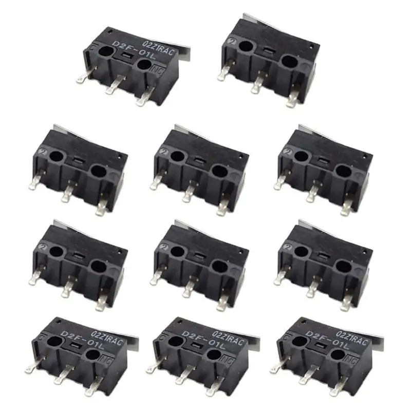

R53C Original Mouse Microswitch Micro Button Japan Dot D2F-01L Switches 10M