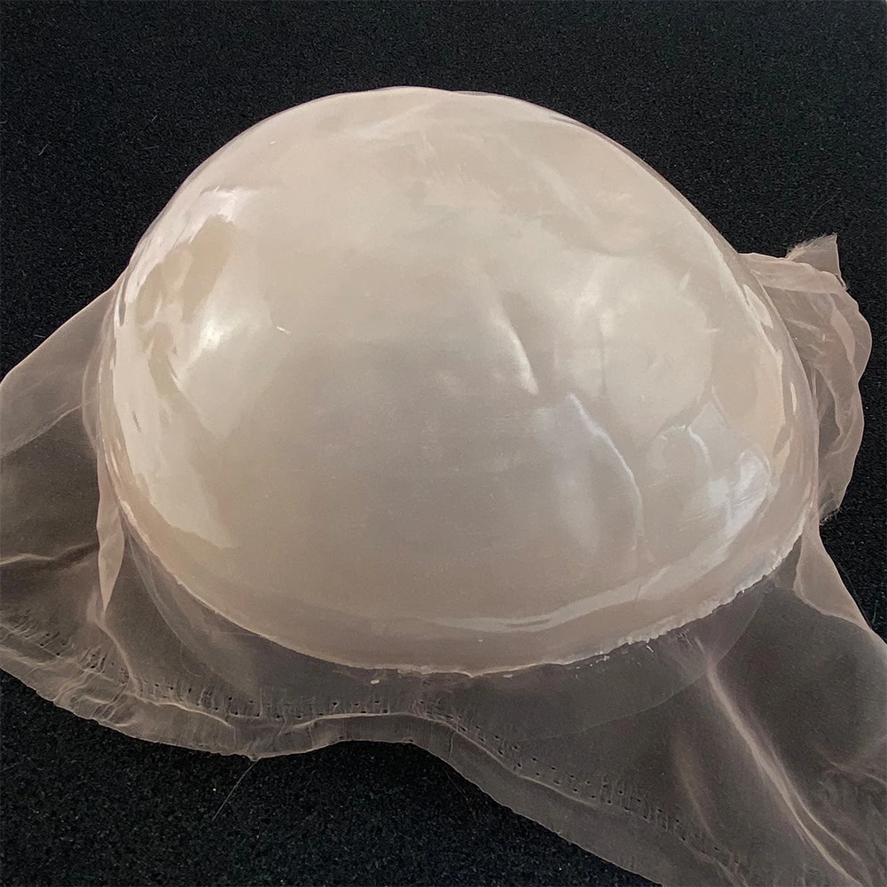 Weiche hausgemachte Perücke PU-Folie DIY-Material Simulation Kopfhautreparatur Perücke dünnere Pu-Haut Perückenkappen für die Herstellung von Herren-Toupet