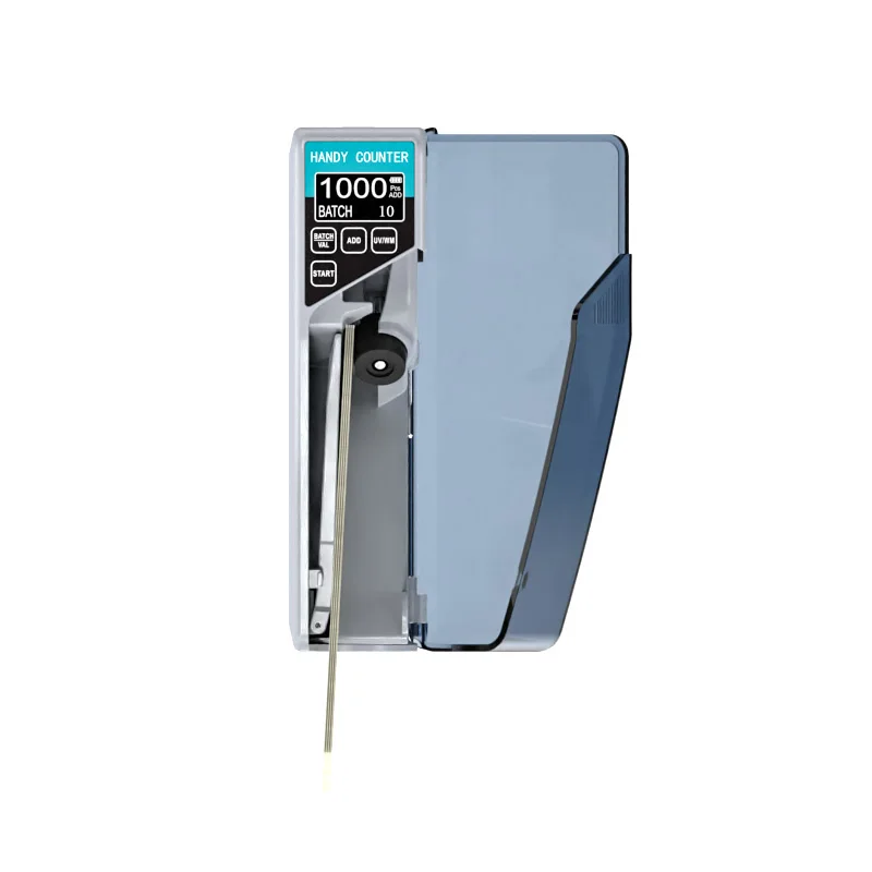 

Portable Mini Handy Money Counter With Batch and Manual Value Counting Function Connect With EU/US Plug or Batteries