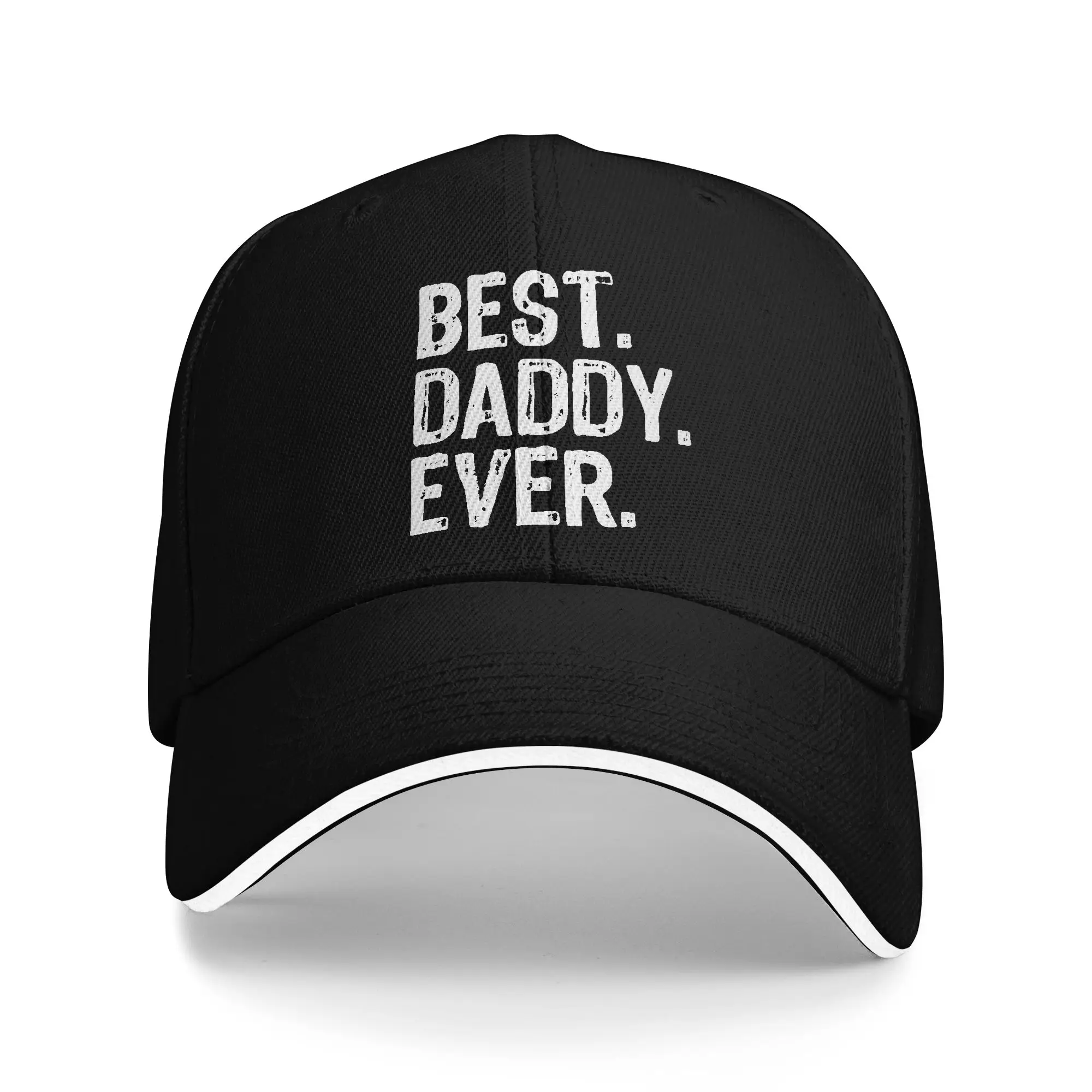Best Daddy Ever Sun Baseball Cap  Summer y2k Retro Trucker Hat For Men Outdoor Sport Baseball Caps
