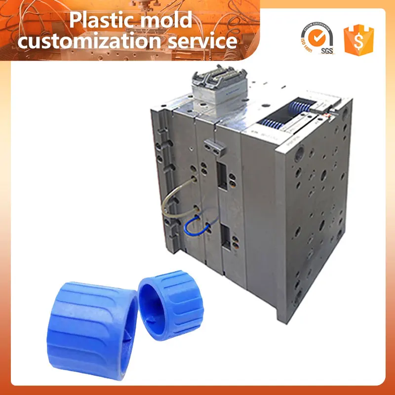 Customized Service Injection Moulding Lock Ring Connector Mold Plastic Manufacturing