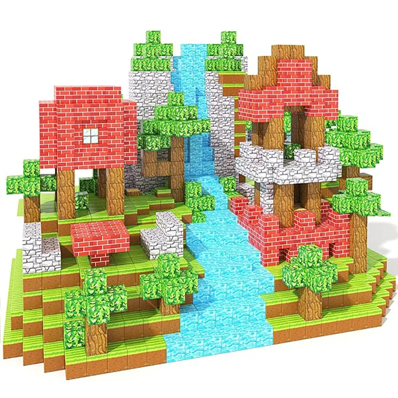 Magnetyczny zestaw klocków konstrukcyjnych, sensoryczna kostka logiczna, idealny prezent świąteczny, materiał ABS, kreatywny zestaw do gier sensorycznych STEM.