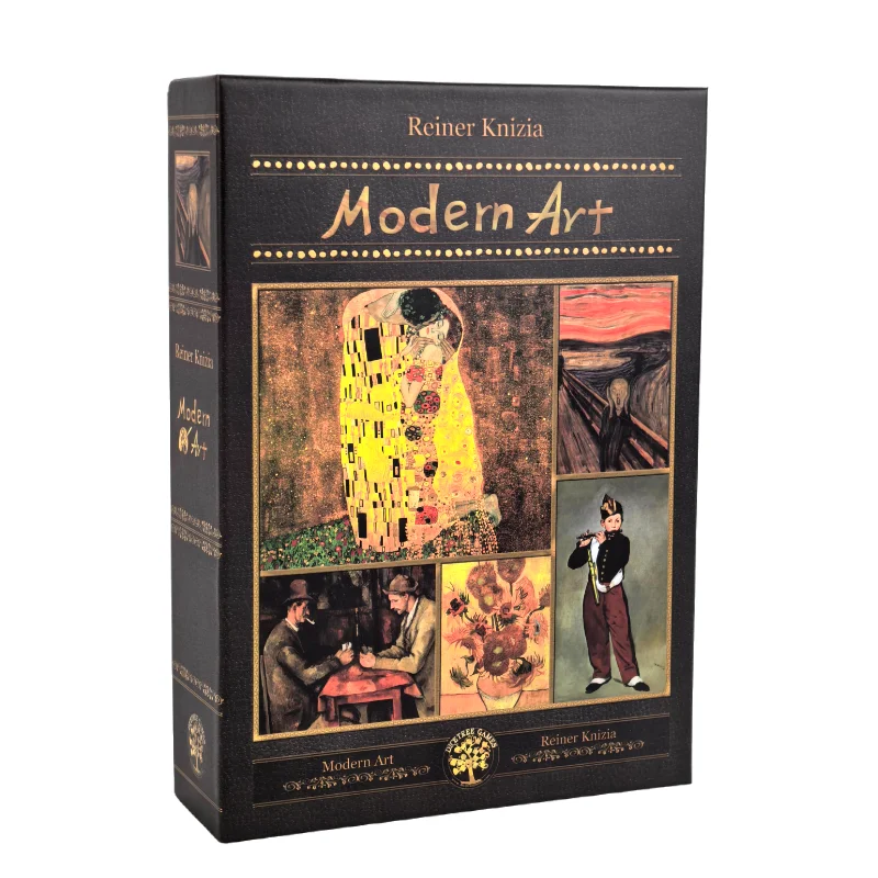

Modern Art Deluxe Edition | Award Winning Auction Board Game | Fun Group Game Night for Adults & Friends | Engaging Collector