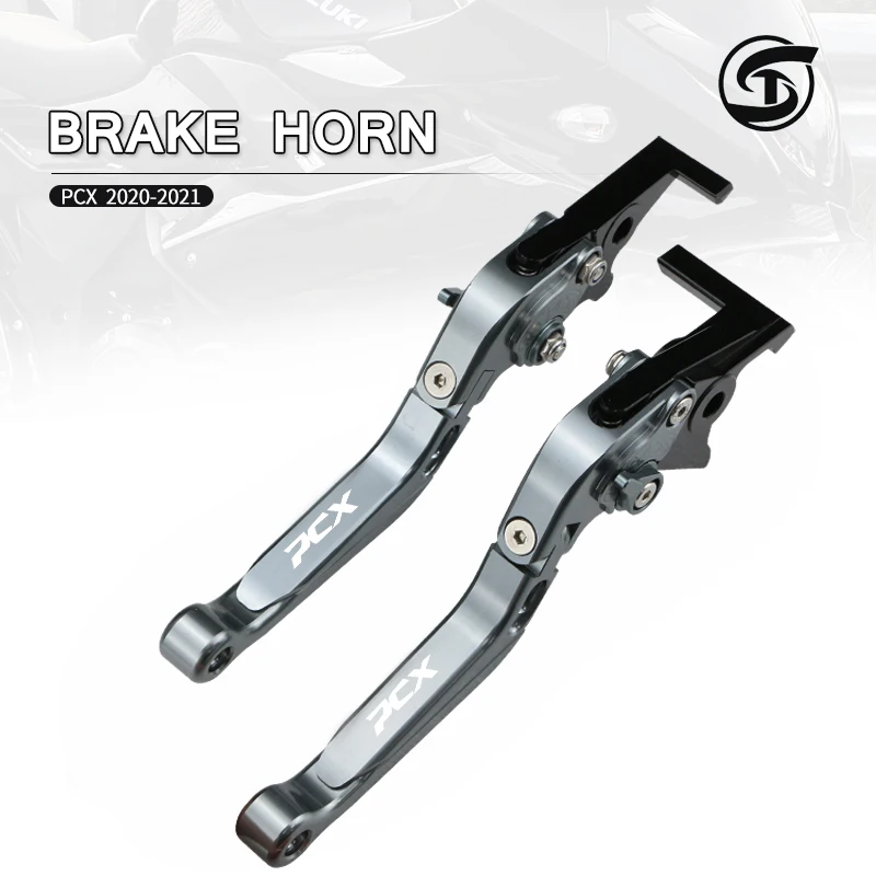 

Motorcycle Accessories for Honda Pcx160 PCX 160 2020-2021 Modified Adjustable Folding Telescopic Brake Handle Brake Lever CNC