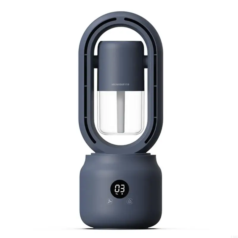 L8RE محمولة مكيفات الهواء الصغيرة مروحة الطاولة المحمولة مع 3 سرعات الرياح مكيف الهواء الشخصي لمكتب غرفة المنزل