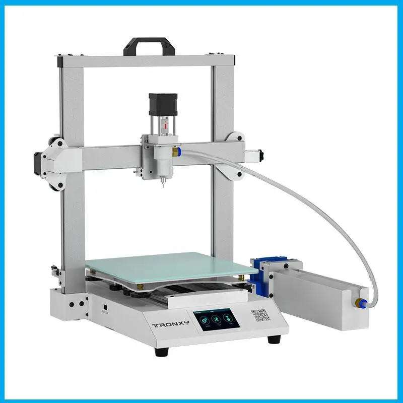 Top Moore 2 Pro Ceramic&Clay 3d printer 3.5 Inch Touch Sreen 255mm*255mm*260mm with Feeding system electric putter