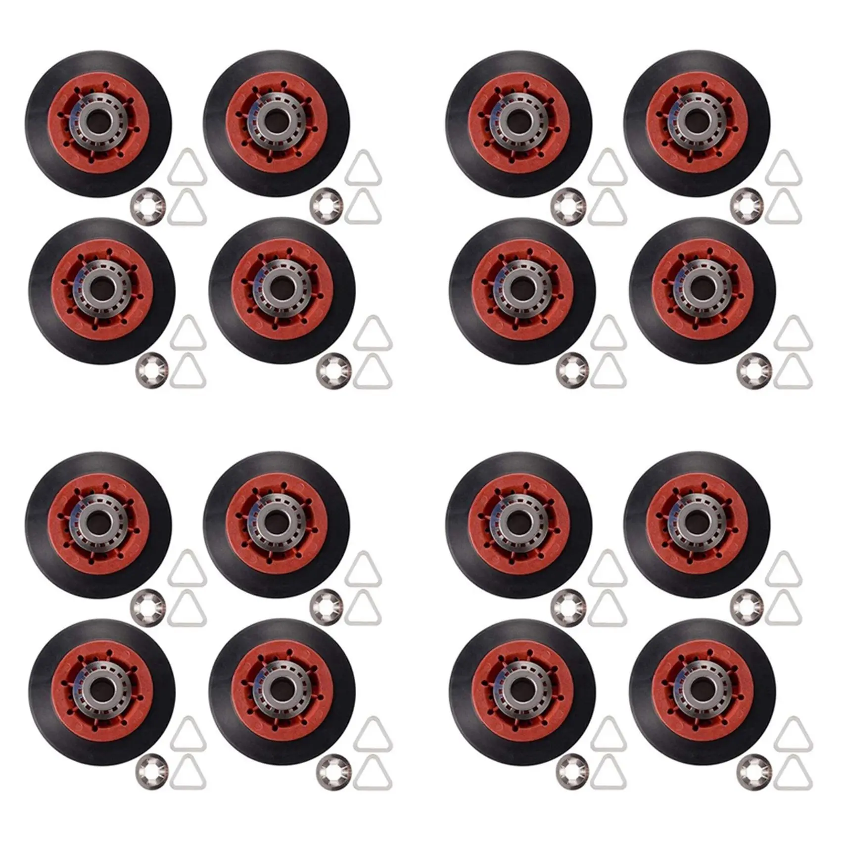 

A01V-16PCS Сушилка с роликовым барабаном, подходящая для Whirlpool, Kenmore - 8536974 Заменяет, 8536973, W10314171, WPW10314173, PS11752609