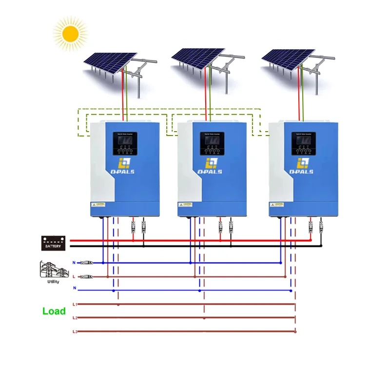 solar parallel inverter set off grid solar energy systems 5kw 10kw 15kw 20kw solar power system price for home use