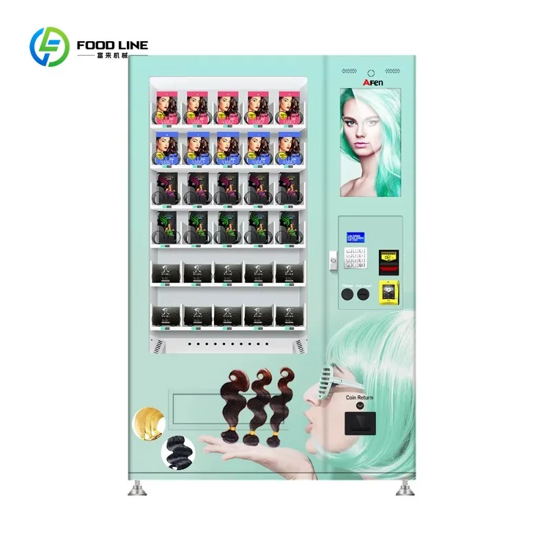 

Low Cost Effective Beauty Vending Machine Salon Hair Vending Machine Touch Screen