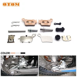 OTOM Brake Caliper Repair Kit For KTM EXC MXC SX SXF XC HUSQVARNA FC FE TC TE Dirt Pit Bike Rear Brake Caliper Spring Pads