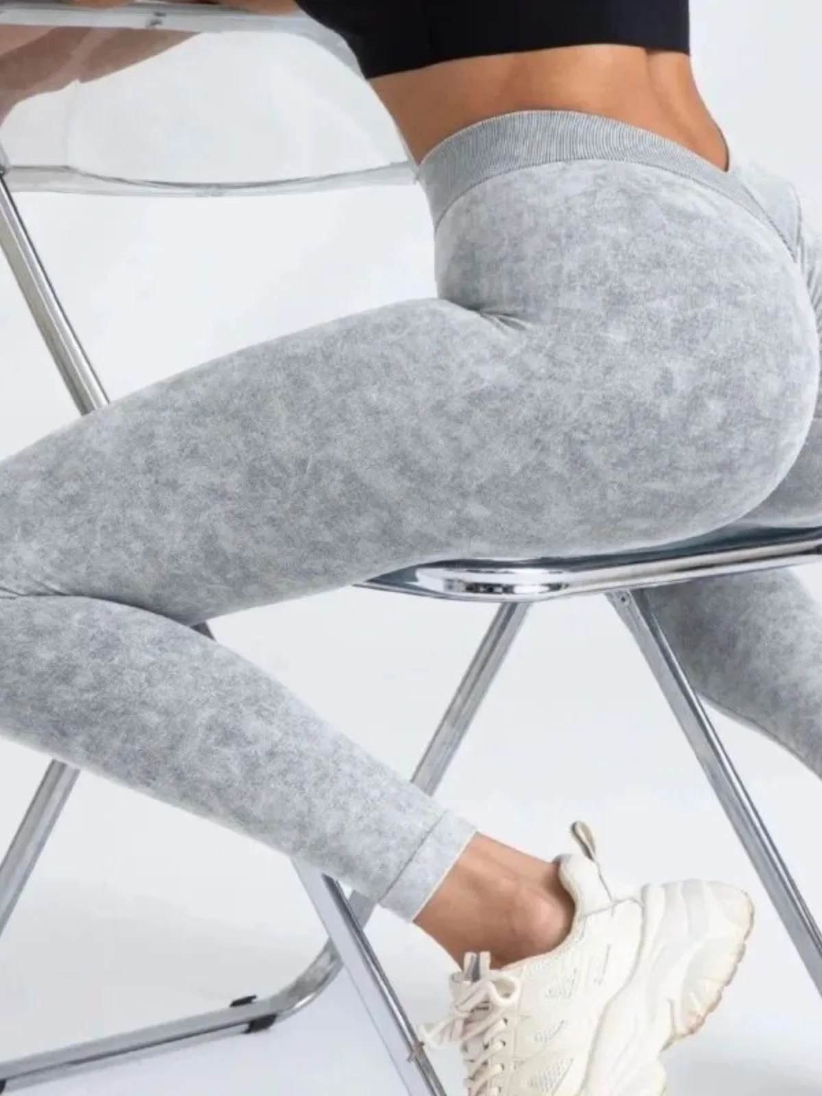 Peach Butt Lifting Sl High Waist Yoga Pants Women's Casual High Waist Tummy Control Long Pants Fitn Tights