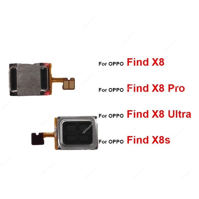 

Динамик для наушников для OPPO Find X8 X8S Pro Ultra, наушники, звуковой приемник, гибкий кабель, запасные части
