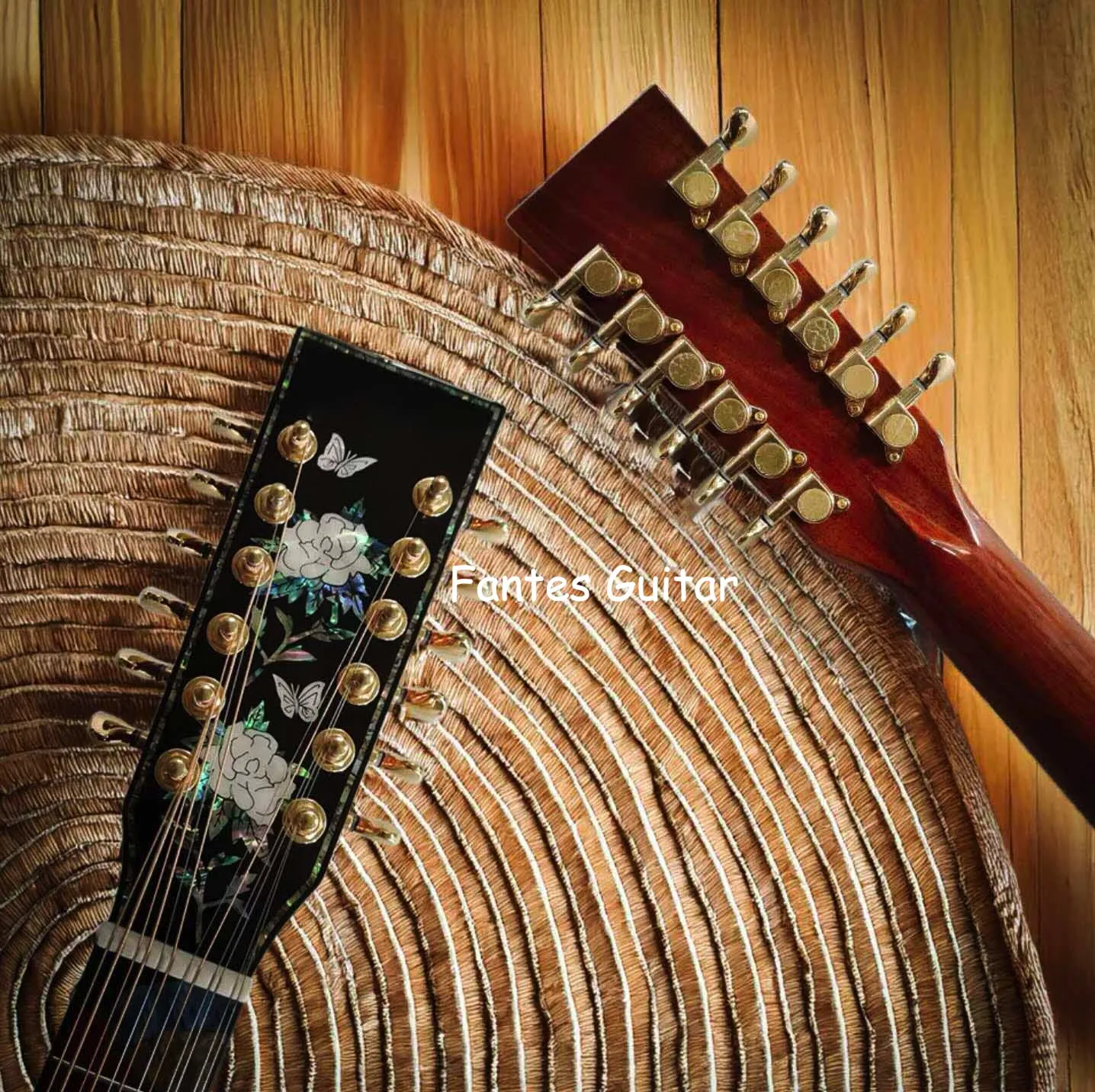 جيتار أكوستيك كهربائي فاخر مصن - مراجعة Acoustic Guitar Dreadnought وسعره