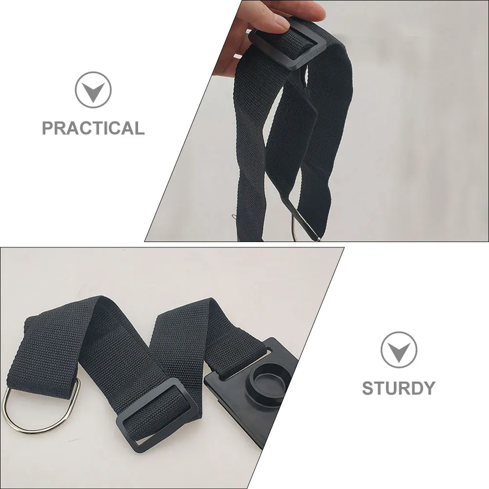 

Anti-slip Mat for Cello Non-slip Leg Support Endpin Anchor Accessories Stopper Pad Black and Strap