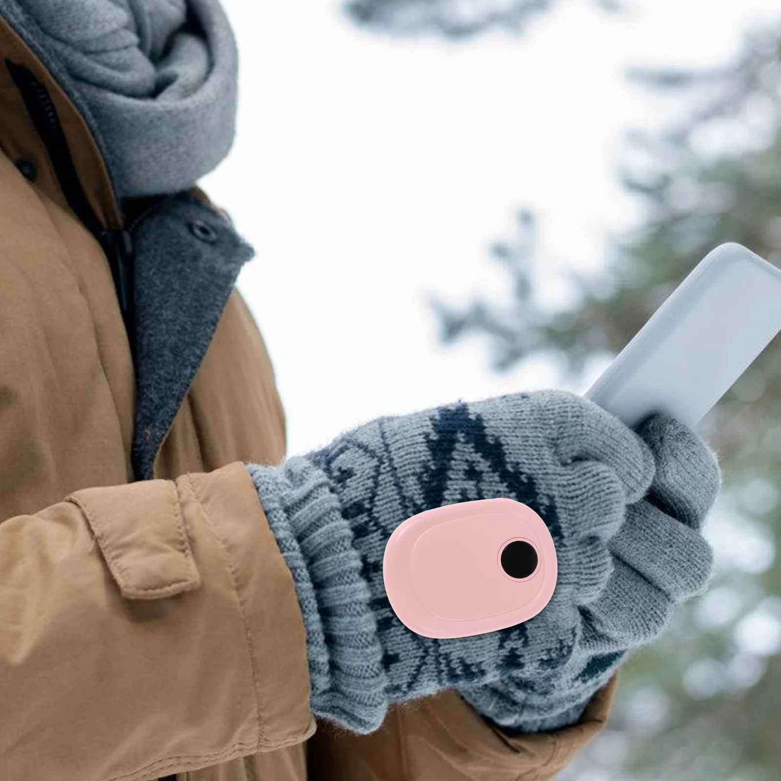 

Glove Heater Motorcycle Cycling Outdoor Pink Abs Heating Tool for Sports Warmers Heated Gloves Winter Electric Intelligent
