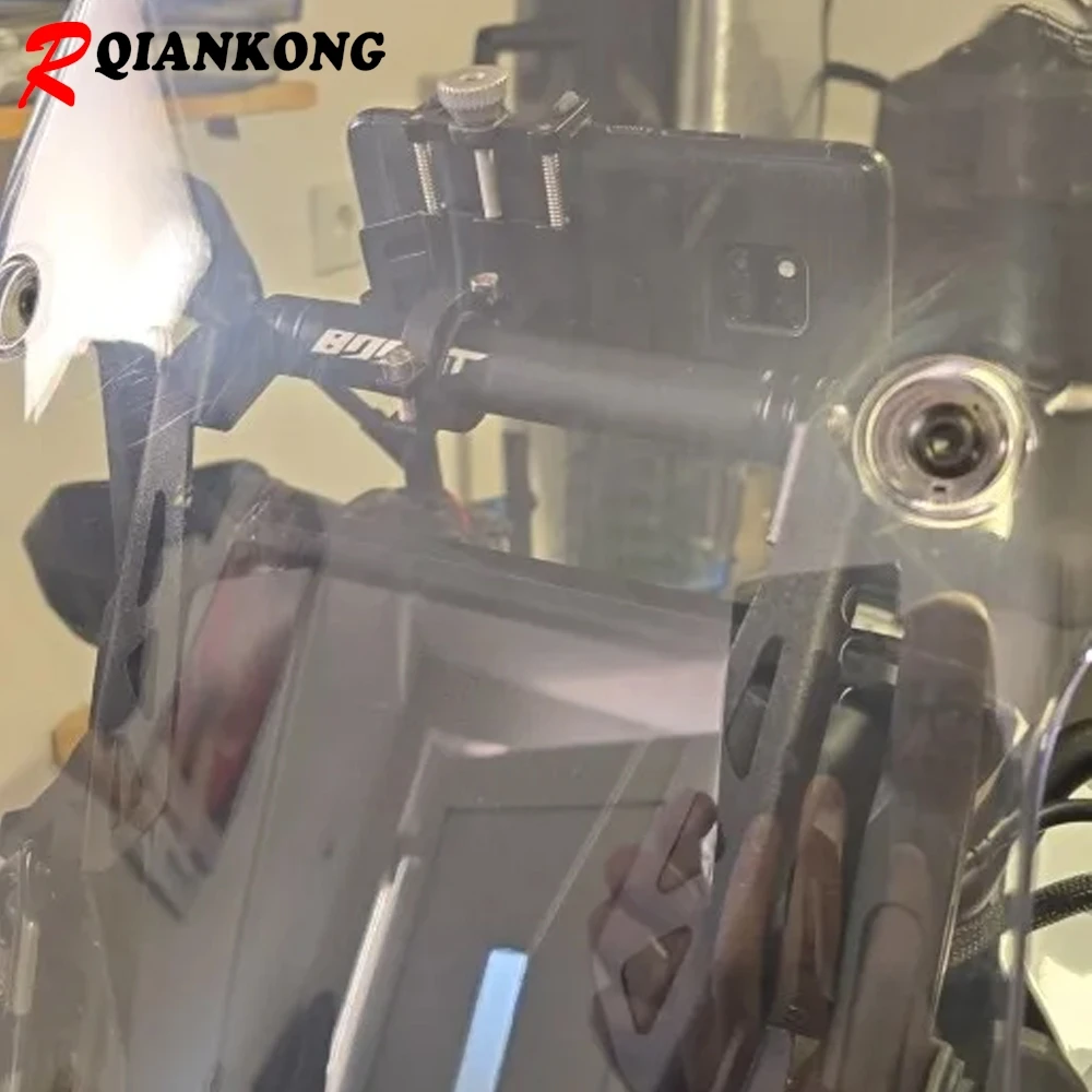 

800MT Phone Holder Motorcycle Accessories 800 MT 2024 2023 Navigation GPS Bracket Bar Plate For CFMOTO CF MOTO MT800 2025 2026