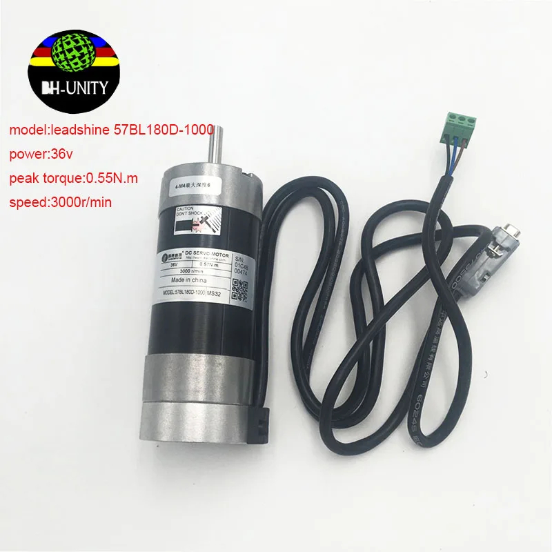 

Leadshine 36v 3000r/min DC Servo Motor 57BL180D-1000 for Mimaki Ro Land Mutoh Printer
