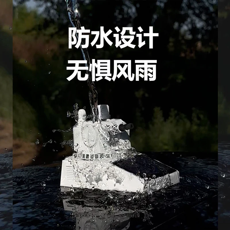Solar Roof Model Ornament, 1130 Near Anti-gun Ornament, Waterproof, 360 ° Rotation, Roof Model 2