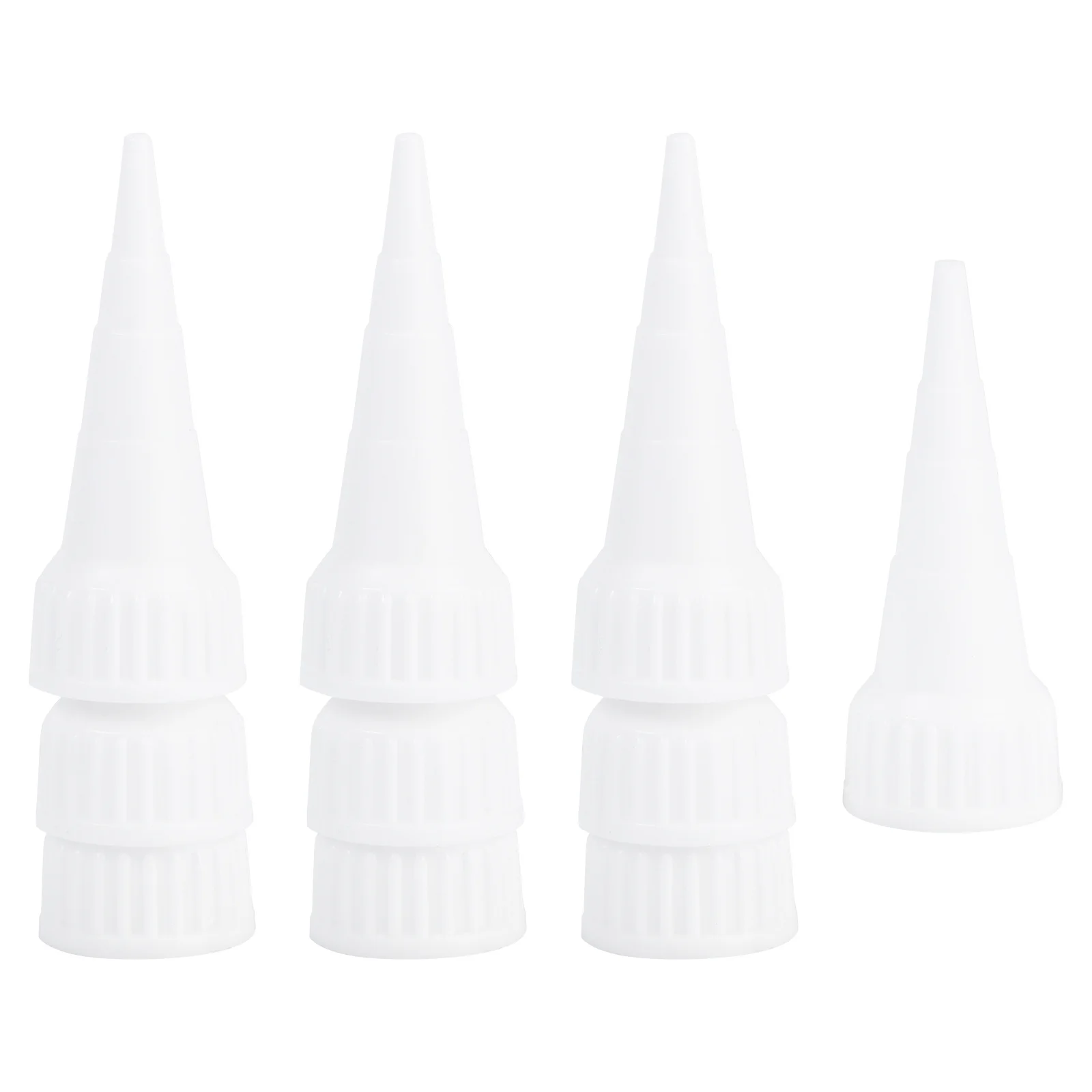 

10Pcs Replacement Glue Nozzle Tips Sharp Applicator Caps for 100ml Glue Repairs Nozzle Mozzle Cap Applicator for