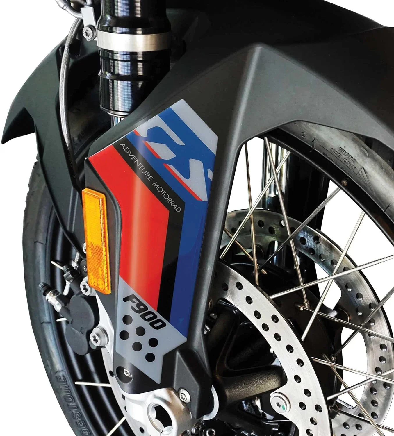 3D Gel Epoxy Motorcycle Mudguard Protectors Stickers For BMW F 900 F900 GS Adventure 2024