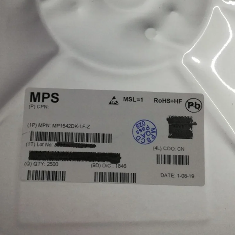 Free shipping   MP1542DK-LF-Z 1542D MSOP8      10PCS