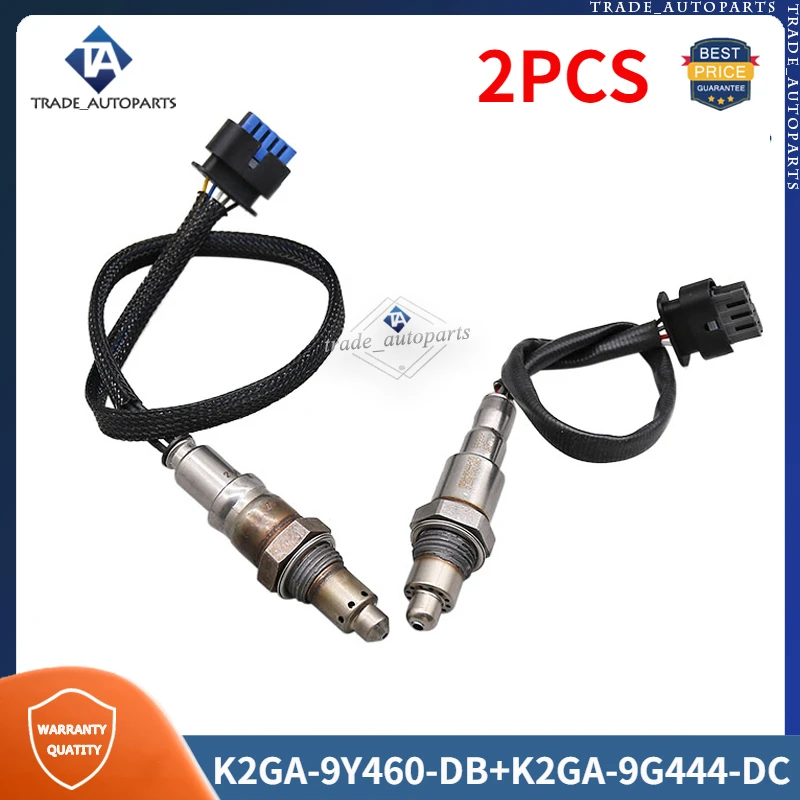 

K2GA-9Y460-DB K2GA-9G444-DC Oxygen Sensor 2PCS For 2021 2022 2023 2024 FORD EDGE 2.0L O2 SENSOR K2GZ9F472B K2GZ9G444D DY1594