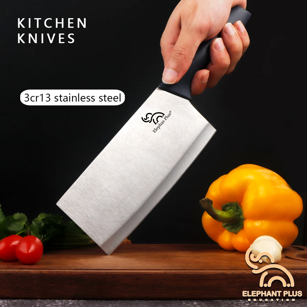 

Japanese Style High Carbon Sharp Stainless Steel Chef's Knife, Multipurpose Utility Knife for Meat, Fish, Fruits & Vegetables