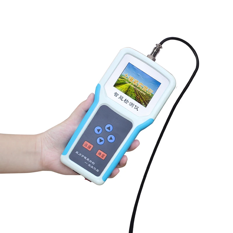 Soil firming measurement instrument Farm hardness firming tightness detector portable soil hardness meter