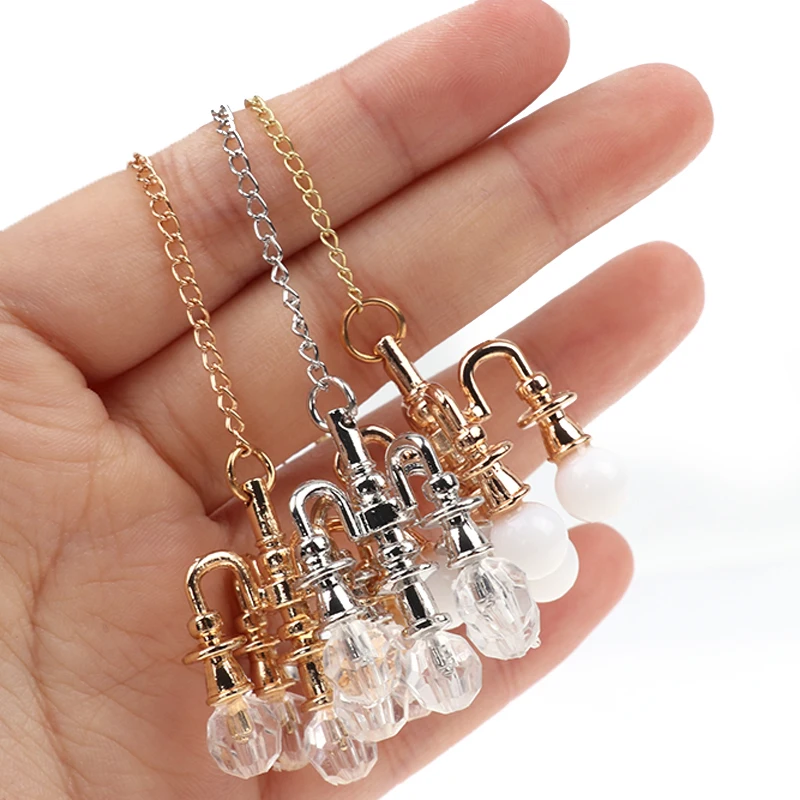 1pc 1/6 1/12 Miniature Dollhouse Ceiling Lamp Hanging Lamp Mini Led Lighting Model Home Decoration Doll Furniture Toy