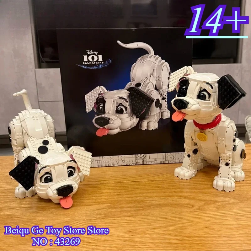 

Dalmatians Puppy Building Blocks Sets 43269 Compatible With Legoed Particles Suitable For Christmas Gifts Toy 1722Pcs