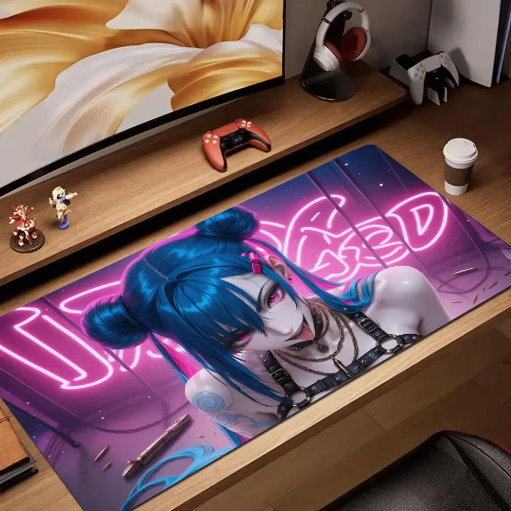 

Sexy girl illustration design anime Mouse Pad rubber anti-slip Desk Mat pc accessories Gaming mat keypad expansion mousepad