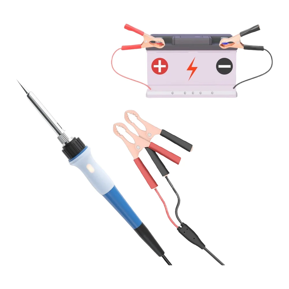 For Vehicle Soldering Iron for 12V and 24V DC Systems with For alligator Clip Interface and Reliable Heat Output