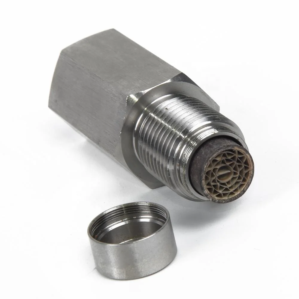 Degree Universal M18*1.5 Mini Catalyst Oxygen Sensor Mini Catalytic Converter O2 Sensor