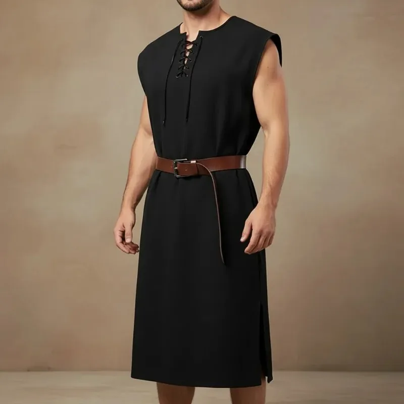 Picture 4: 2026 Red Viking Tunic Medieval Armor Renaissance  Cosplay Costume