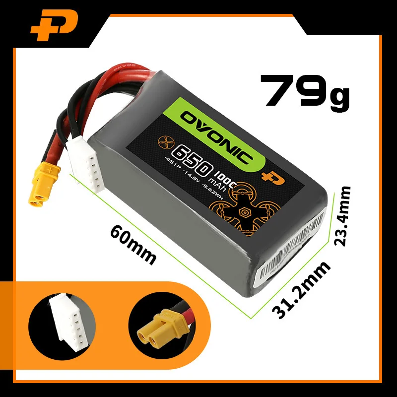 2 szt. 3S 4S 6S 11.1 14.8V 22.2V 450mAh 650mAh 850mAh 100C bateria Lipo do quadcoptera samolotu RC FPV części dron helikopter