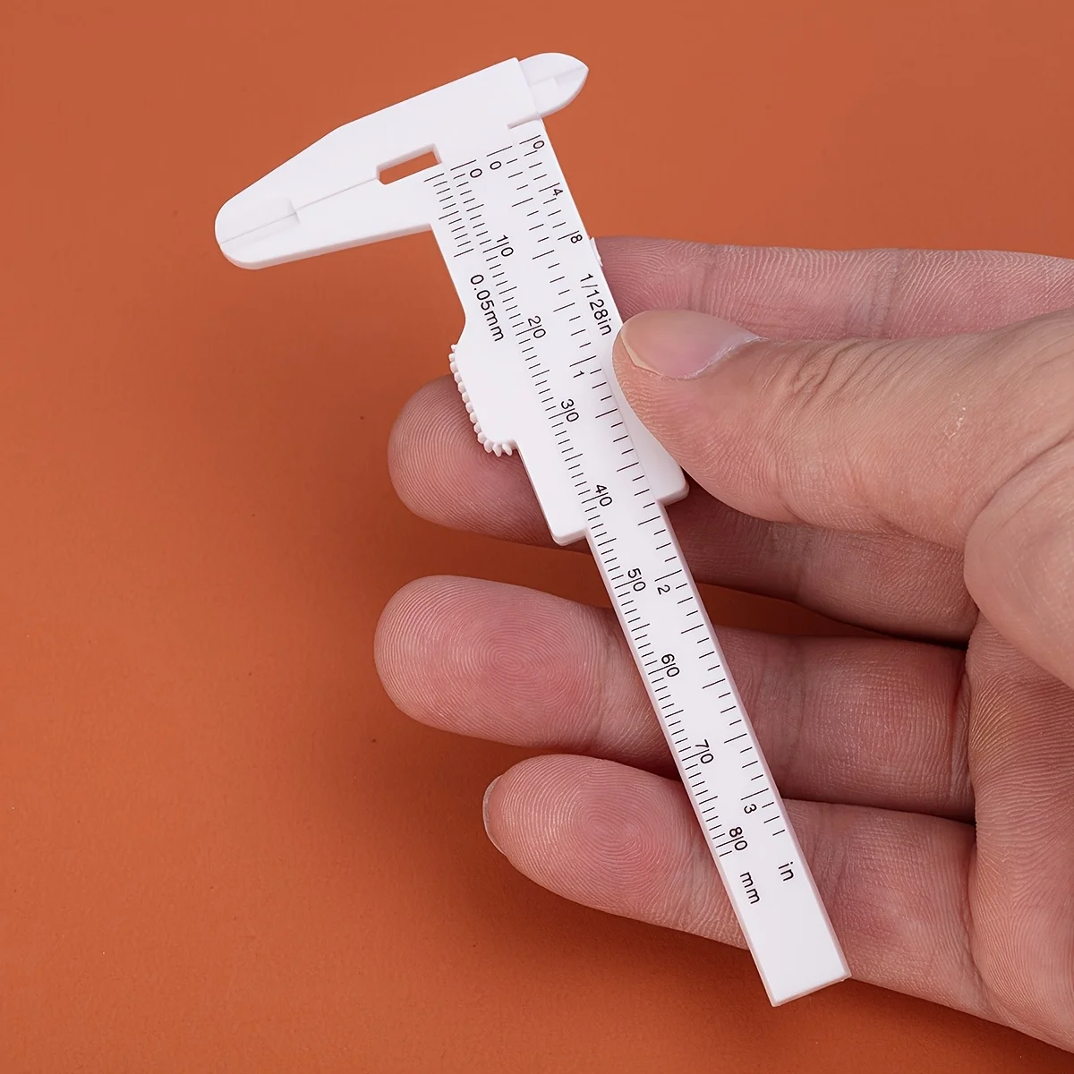 1pcs Digital Vernier Caliper-Piercing Jewelry Measuring Tool Acrylic Calipers Body Jewelry Gauge ID OD Length Measuring Tool