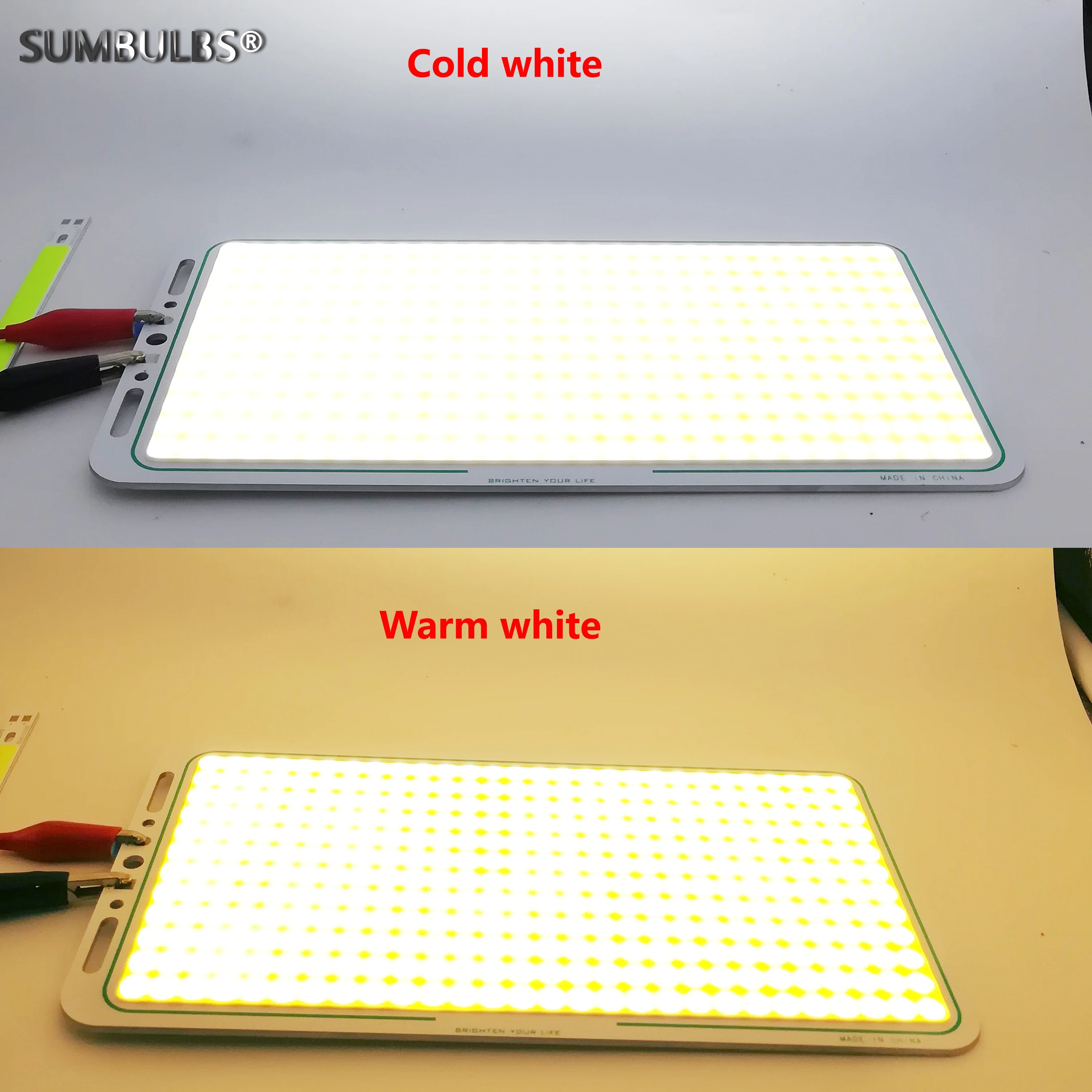 Ultra bright 70W dimmable LED COB panel strip Light source module 12V DC COB LED lights for diy night light solar lamp