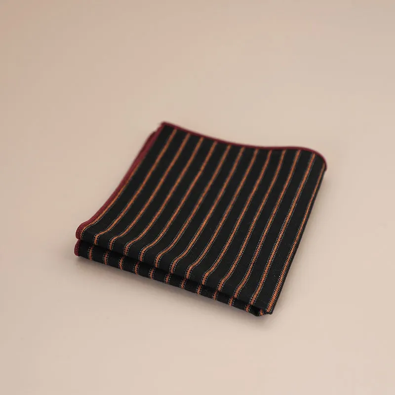 Jacquard พ็อกเก็ตสแควร์สําหรับผู้ชายผู้หญิงดอกไม้หน้าอกผ้าเช็ดตัว Hanky สุภาพบุรุษ Hankies ผู้ชายชุดผ้าเช็ดหน้าผ้าเช็ดตัวของขวัญ