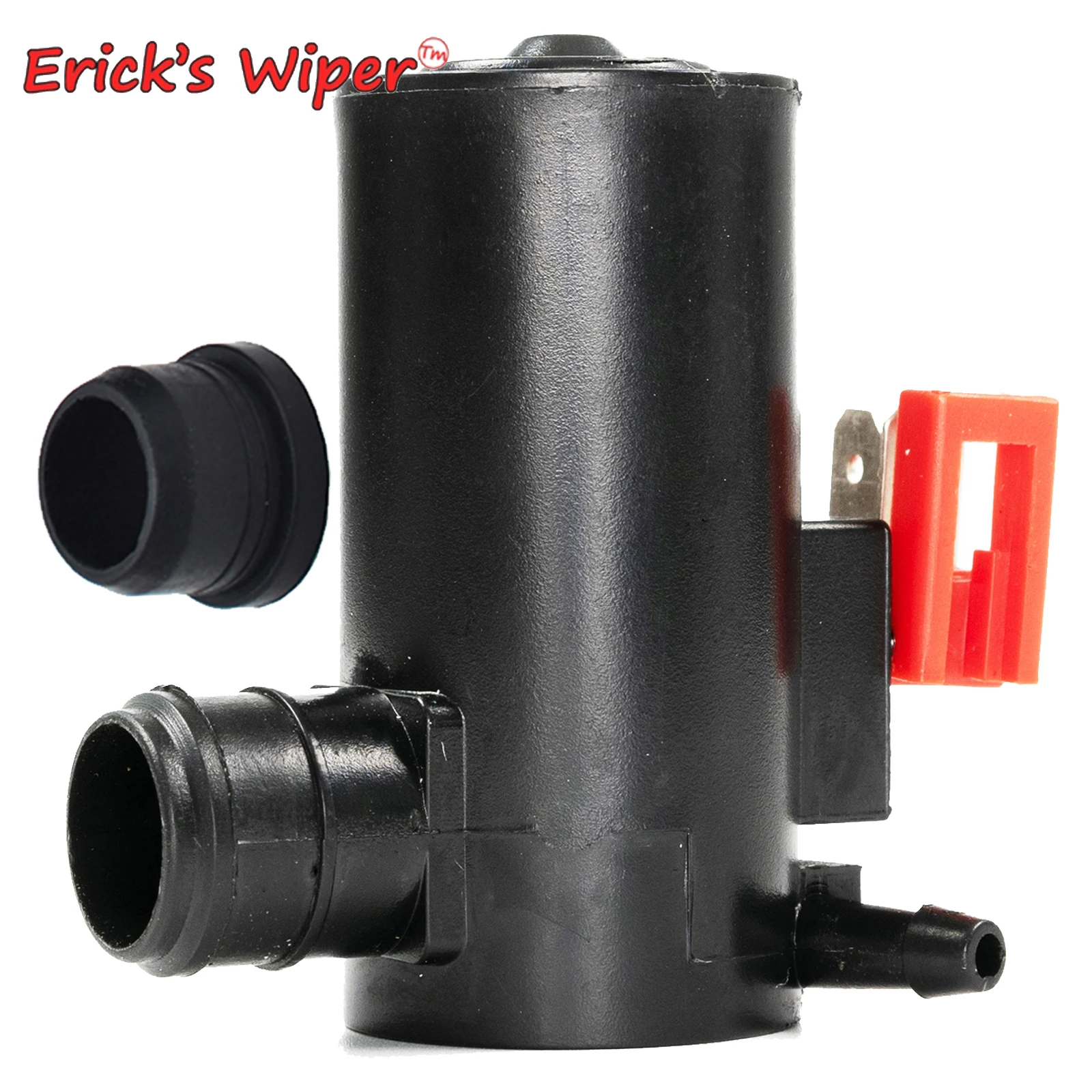 Erick's Wiper Front Windshield Windscreen Wiper Washer Pump Motor With Grommet For Mitsubishi Shogun Pajero V60 2000 - 2006