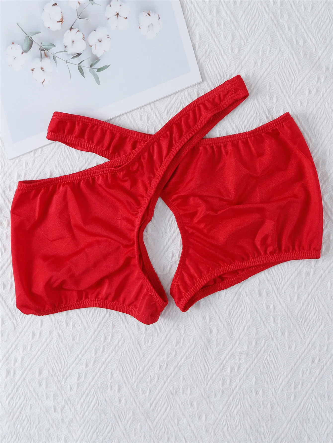 Mannen Kruisloos Slipje Katoenen Open Rug Boxershort Holle Onderbroek Slips Lingerie Jockstrap Heren Ondergoed G-String Bikini 'S