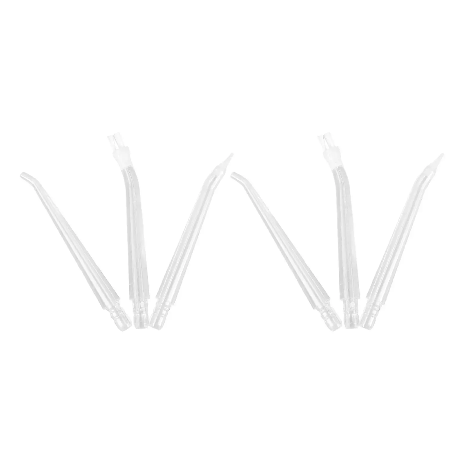 

6Pcs Water Flosser Replacement Tips Universal Oral Irrigator Nozzle Heads High Pressure Jet Tips for Care Teeth Cleaning
