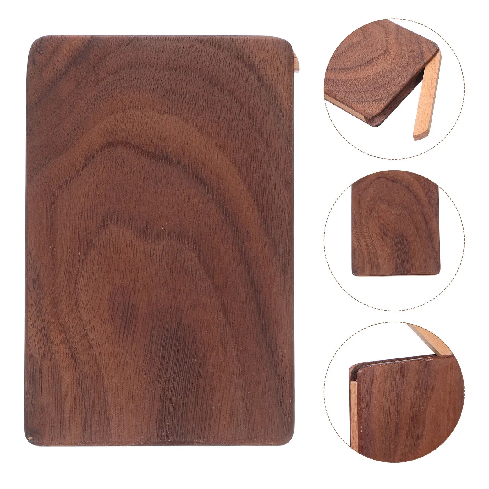 

Business Card Holder Wood: Compact Natural Design For Office Meeting Organizer Portable Name Card Storage Box Travel Essential
