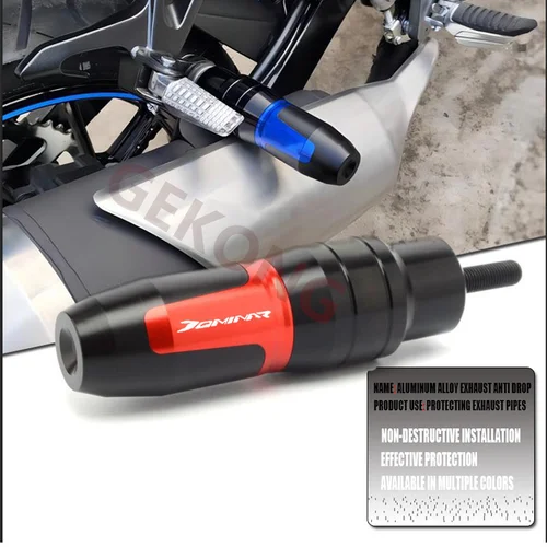 Deslizadores de motocicleta, barra de parachoques, protección contra caídas, aptos para accesorios Bajaj Dominar 400