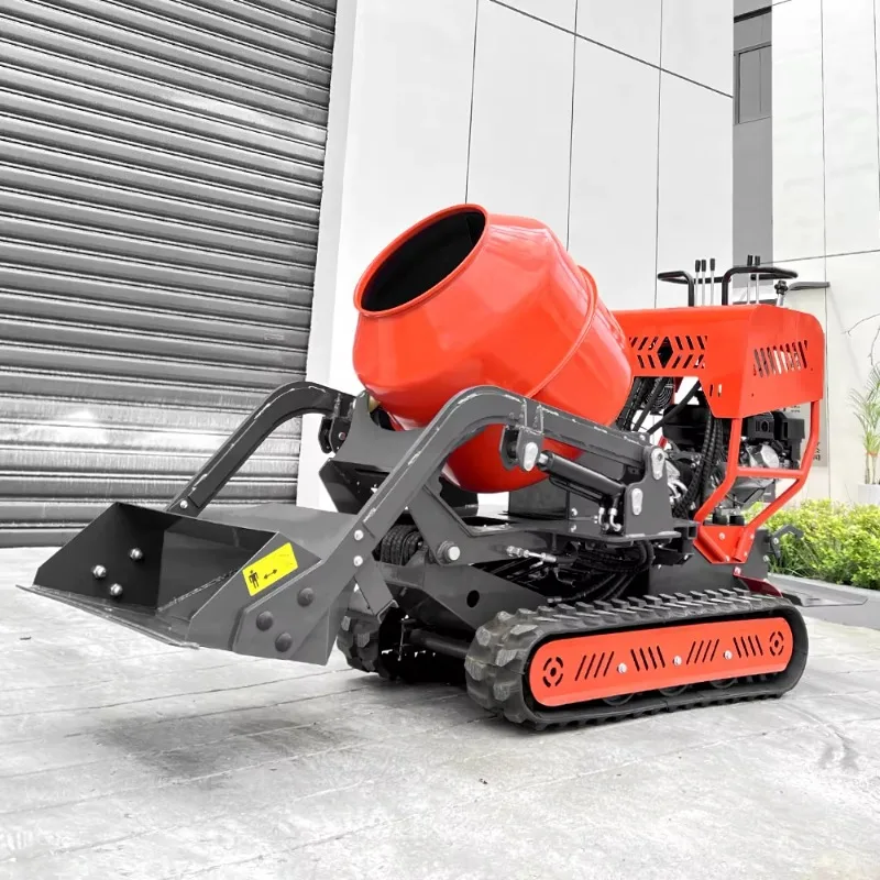 منتج جديد خلاط خرسانة صغير وصغير نوع التحميل الذاتي اسمنت متنقل أوتوماتيكي صغير محمول #1