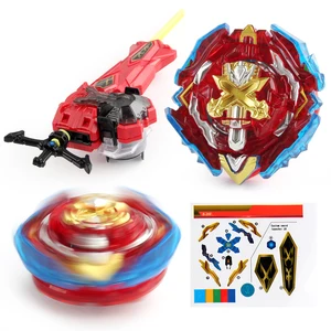 Beyblade Patlama Bey Patlama Xcalibur R. sw'-1Gyro Metal Dönen Top ile Kutsal Kılıç, LR, Sağ el ve Sol el Pasta, Yılbaşı hediyeleri, B-200 8 en çok satılan, fırlatıcı, sol el için beyblade-no. 8